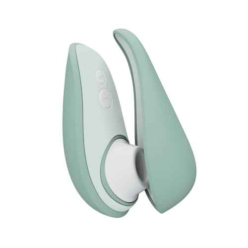 Womanizer Liberty 2 Pleasure Air Toy – Klitoris-Sauger mit 8 Intensitätsstufen – Wasserdicht Klitoris-Vibrator – Klitoris-Stimulator – Wiederaufladbar Sexspielzeug für Frauen und Paare - Salbeigrün
