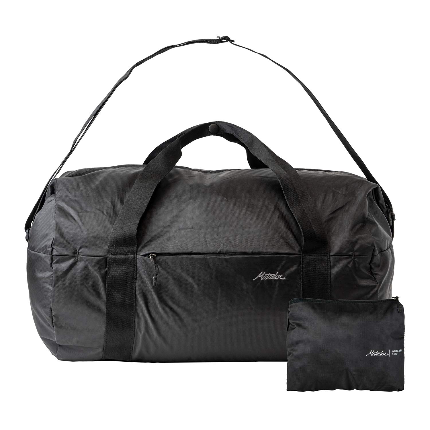 Matador On Grid Packable Duffle, 25 Liter, Charcoal