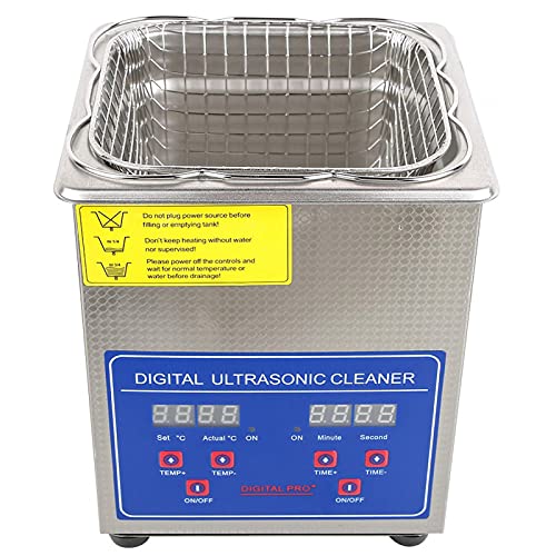 Professional Ultrasonic Cleaner 2L Stainless Steel Digital Ultrasonic Cleaner Ultra Sonic Bath Heater Timer