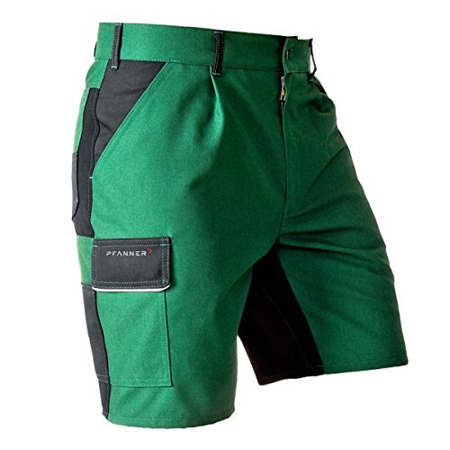 Pfanner Funktions Shorts mit Stretchgewebe, Farbe:grün/schwarz, Größe:56