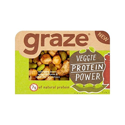Veggie Protein Power Snack 28G Grasen - Packung mit 6