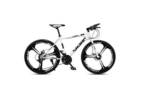 Mountainbike für Erwachsene, 66 cm, Doppelscheibenbremse, ein Rad, 30 Gänge, Off-Road-Geschwindigkeits-Fahrrad, Herren und Damen, E, A