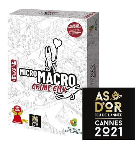 Spiel MicroMacro: Crime City – französische Version