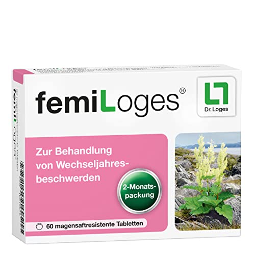 femiLoges® - 60 Tabletten - Pflanzliche Unterstützung in den Wechseljahren