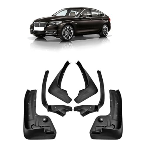4 Stück Auto-Schmutzfänger, für BMW 5 Series GT 2012-2022-Schmutzfänger, Spritzschutz, Fahrzeug-Sedimentschutz, vorne und hinten, komplettes Set