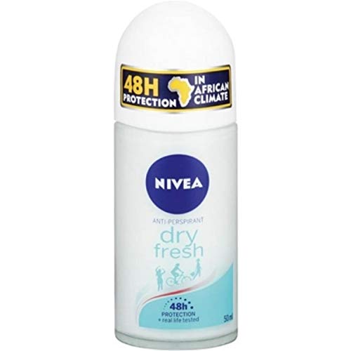NIVEA Women Deo Roll-on"Dry Fresh" - 48 Stunden Schutz - 6er Pack (6 x 50 ml)