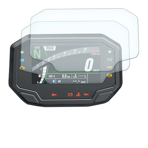 JINFOLI Cluster-Kratzschutzfolie Motorrad Displayschutzfolie Instrumenten-Tachometerfolie, for Kawasaki Ninja650 Z900 Z650 2020 Displayschutzfolie für das Armaturenbrett (Size : 2 PCS)