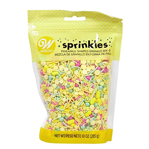 Wilton Sprinkles 10oz Shaped Sprinkles Mix (Pineapple)