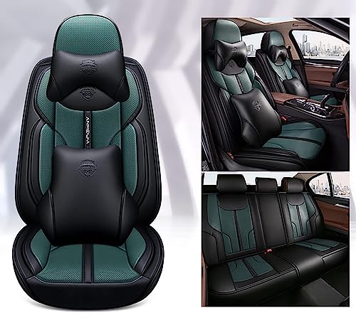 NOBQUA Sitzbezüge Auto Autositzbezüge Universal Set für Mercedes-Benz GLE-Klasse GLE 250d W166 GLE 300d W166 GLE 350d W166 GLE 400 W166 GLE 450 W166 Auto Zubehör