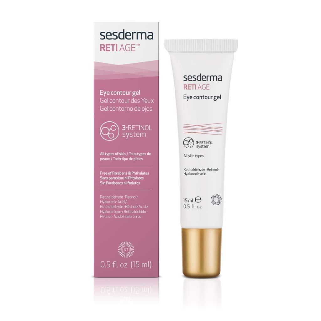 Sesderma | Reti Age Augenkontur-Creme | Anti-Aging-Pflege | Reife Haut | Retinol | Anti-Falten-Creme | Erste Anzeichen der Hautalterung | Anti-Aging-Creme | Konturencreme.