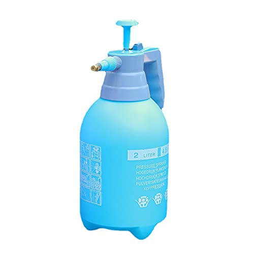 Wassersprüher 2L Sprühflasche Kunststoff Bewässerung Topf Hoher Luftdruck Verdicktes Wassersprüher für GardenBlue