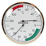 Eos 906084 Sauna-Klimamesser Durchm.160Mm 90.6084