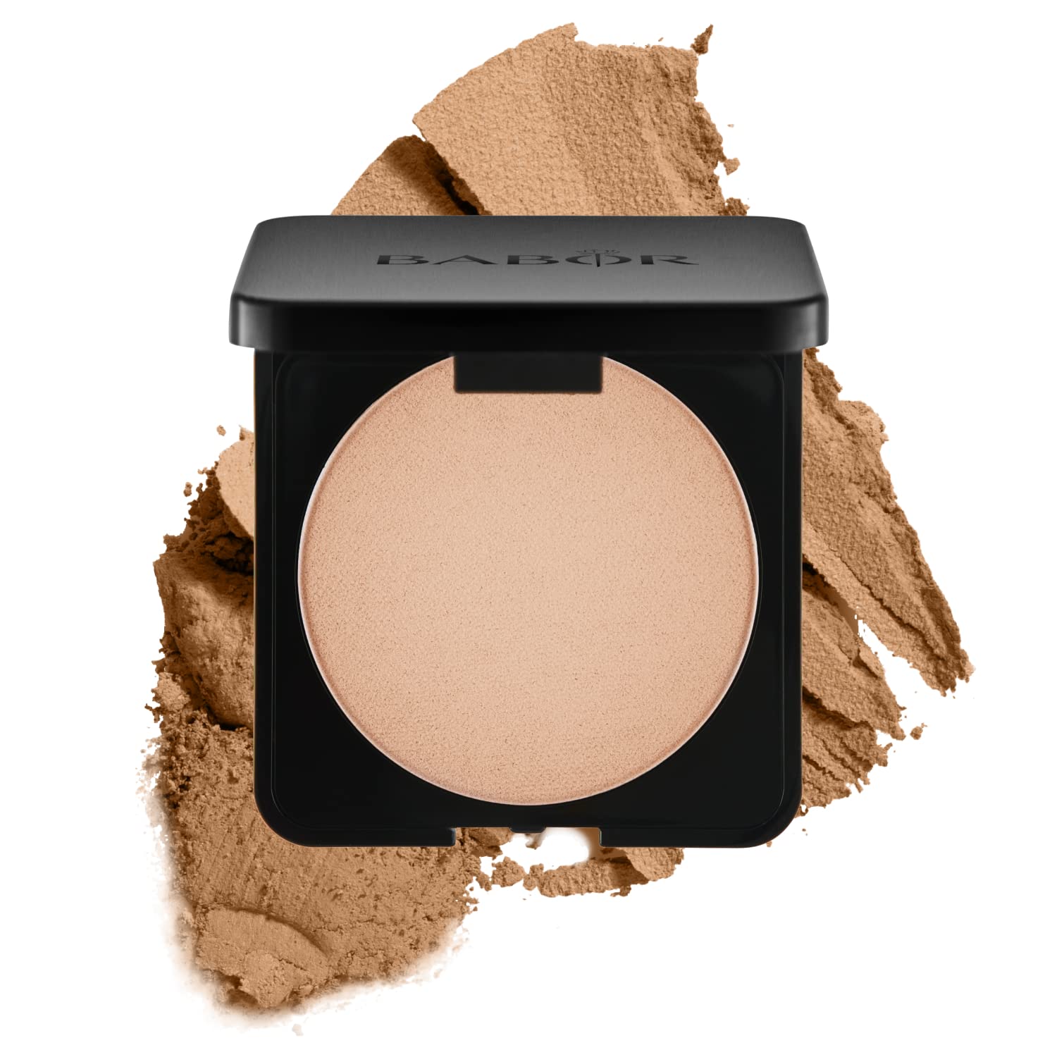 BABOR MAKE UP Flawless Finish Foundation, Kompakt-Make up, Puder Foundation, für ebenmäßige Haut, variable Deckkraft, erhältlich in 4 Farben, 6g