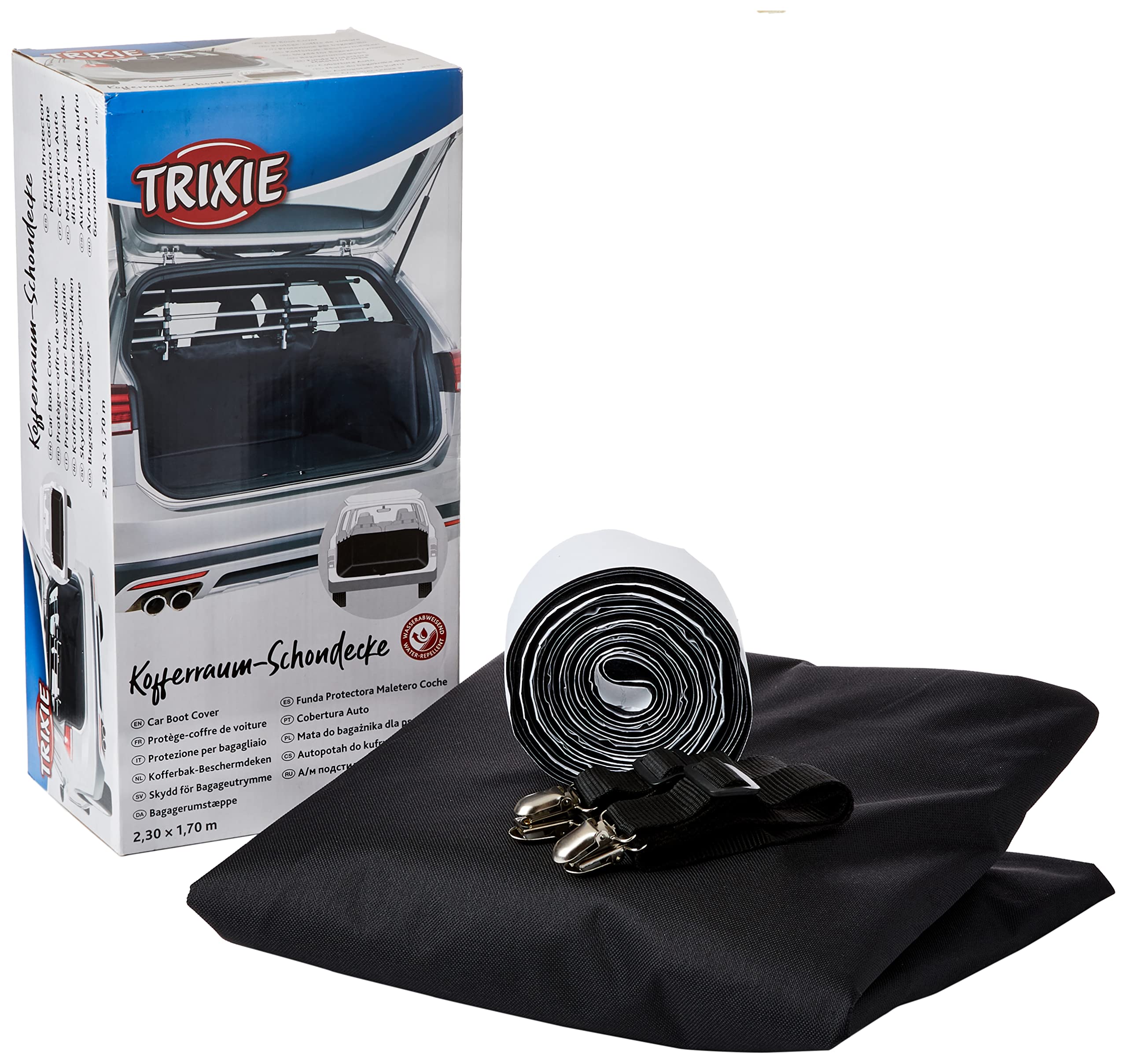 Trixie 1318 Kofferraum-Schondecke, 2,30 × 1,70 m, schwarz