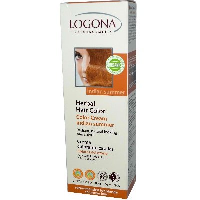 Logona. Color Creme Indian Summer, LOGONA Pflanzen-Haarfar. 150ml