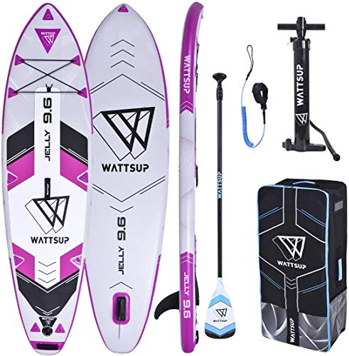 WS WattSUP Jelly 9’6” SUP Board Stand Up Paddle Surf-Board Paddel ISUP 290cm