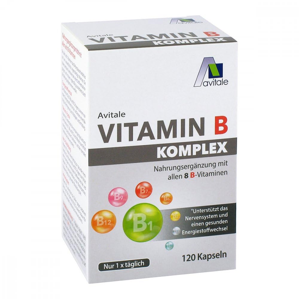 Vitamin B Komplex Kapseln 120 stk