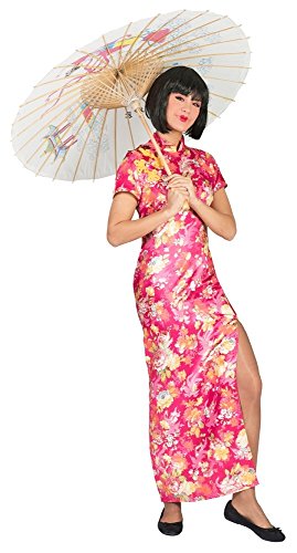 Chinesin Ling Kostüm für Damen Gr. 36 38