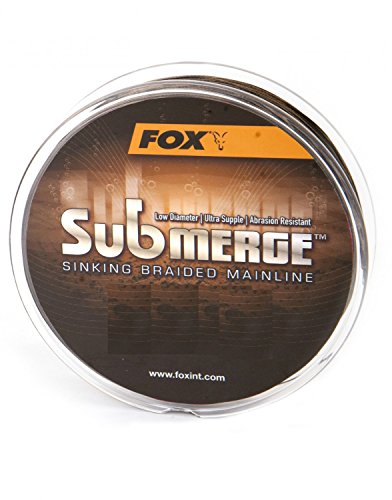 FOX Submerge Dark Camo Sinking Braid x 300m 0.30mm 55lb