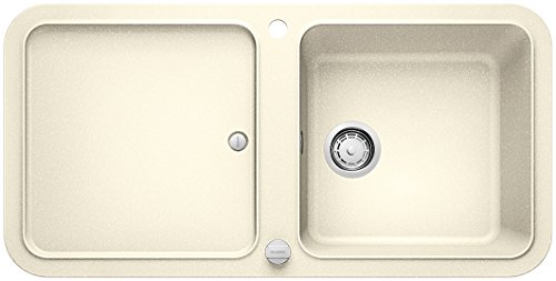Blanco YOVA XL 6 S, Küchenspüle, Granitspüle aus Silgranit PuraDur, 1 Stück, cafe, 519592