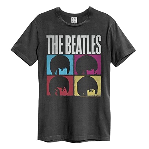 Amplified The Beatles Collection - Hard Days Night Männer T-Shirt Charcoal L