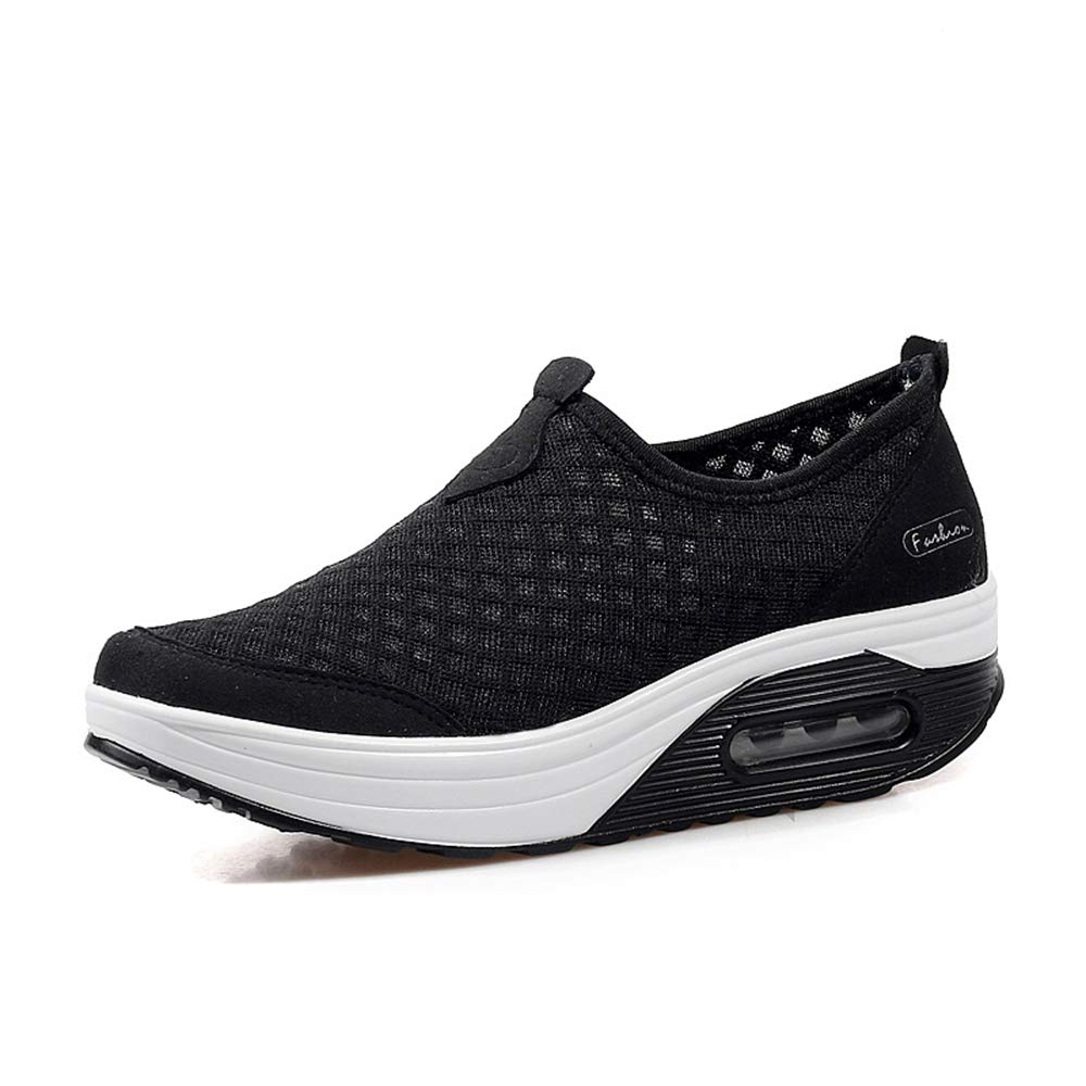 jukka Damen Mesh Air Cushion Shake Größe 3.5-8UK Sneakers Hollow Network Mesh Go Running Trainers Athletic Walk Gym Schuhe Sport Run