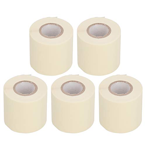 Conditioner-Rohrumhüllung, 5 Stück Air Tape Oil Resistant Tube Protective Tapes 6 cm Breite(Creme Farben)