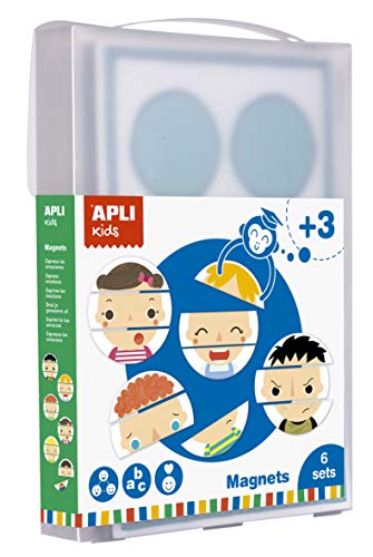 Apli Agipa Magnetspiel Emotionen Format Maxi Apli 17460, S