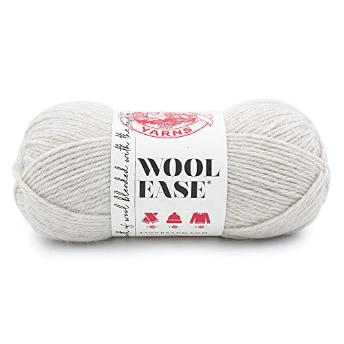 Lion Brand Yarn Wool Ease Garn, Leinen