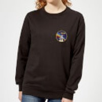 NASA Vintage Rainbow Shuttle Damen Sweatshirt - Schwarz - M - Schwarz