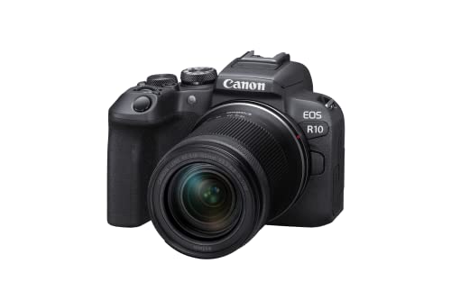 Canon EOS R10 + RF-S 18-150mm F3.5-6.3 is STM + Bajonettadapter EF-EOS R Schwarz
