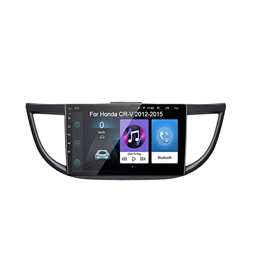 Android 10 9 Zoll Navigator für Honda CR-V 2012–2015, Autoradio, Touchscreen, Bluetooth, Autoradio, unterstützt WiFi, GPS, USB, Lenkradsteuerung, Bluetooth, Spiegelverbindung, vollständige