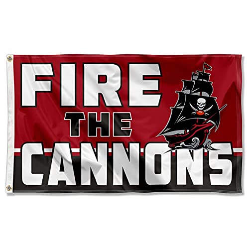WinCraft Tampa Bay Buccaneers Fire The Cannons 3x5 Outdoor Flag
