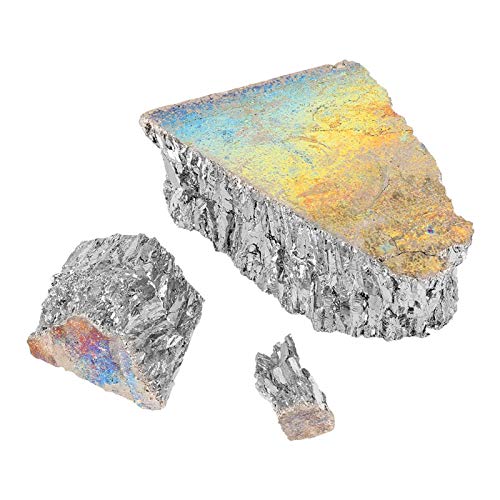 Shexton Bismuth, 1000 g Wismut-Metallbarrenstück 99,99% Reine Kristallgeoden zur Herstellung von Kristallen/Angelködern, weit verbreitet in vielen wissenschaftlichen Experimenten in der Industrie