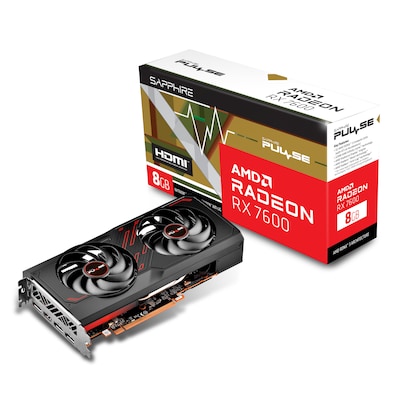 Radeon RX 7600 PULSE GAMING OC, Grafikkarte