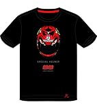 Pritelli 1831205/XXL Shirt Herren Jorge Lorenzo Diablo Helmet, Größe XXL