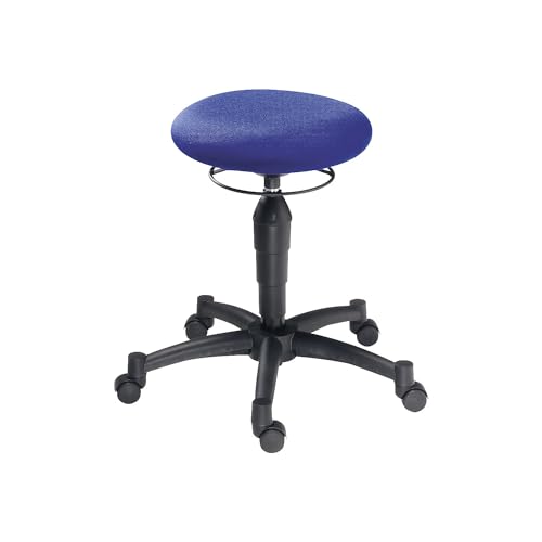 TOPSTAR | Hocker Balance 10 | mit Orthositz | Ø 350 mm | Royalblau