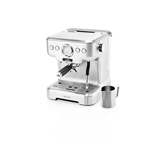 ETA Espressomaschine Artista - 1450W, Pumpendruck 20 Bar, Wassertank 2700 ml, Dampdüse für Zubereitung von Milchschaum