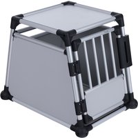 Trixie Hundebox Aluminium - B 55 x T 78 x H 62 cm (Größe M)