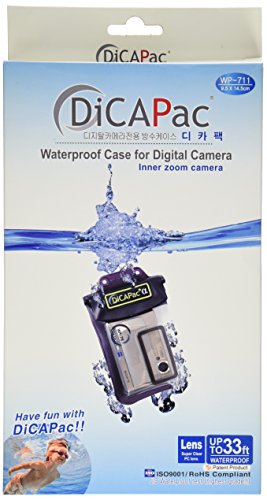 DiCAPac WP711 145 x 95 mm, klein, wasserfest, mit weichen Linsen