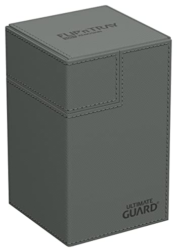 Ultimate Guard Flip`n`Tray 100+ XenoSkin Monocolor, Farbe:Grau
