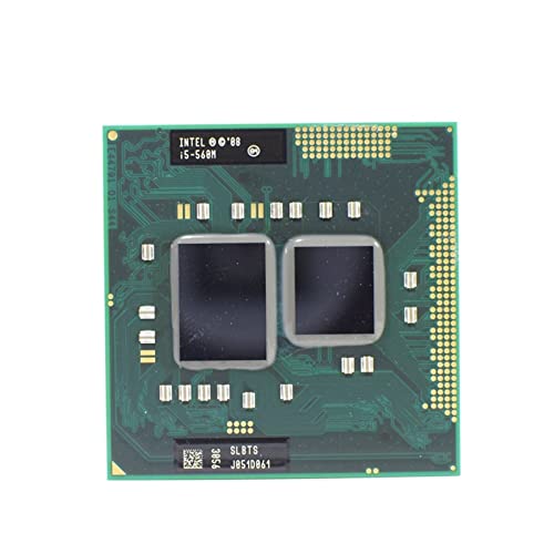 MovoLs CPU kompatibel mit Core i5 560M 2,66 GHz Dual-Core-Prozessor PGA988 SLBTS Mobile CPU Verbessern Sie die Laufgeschwindigkeit des Compute