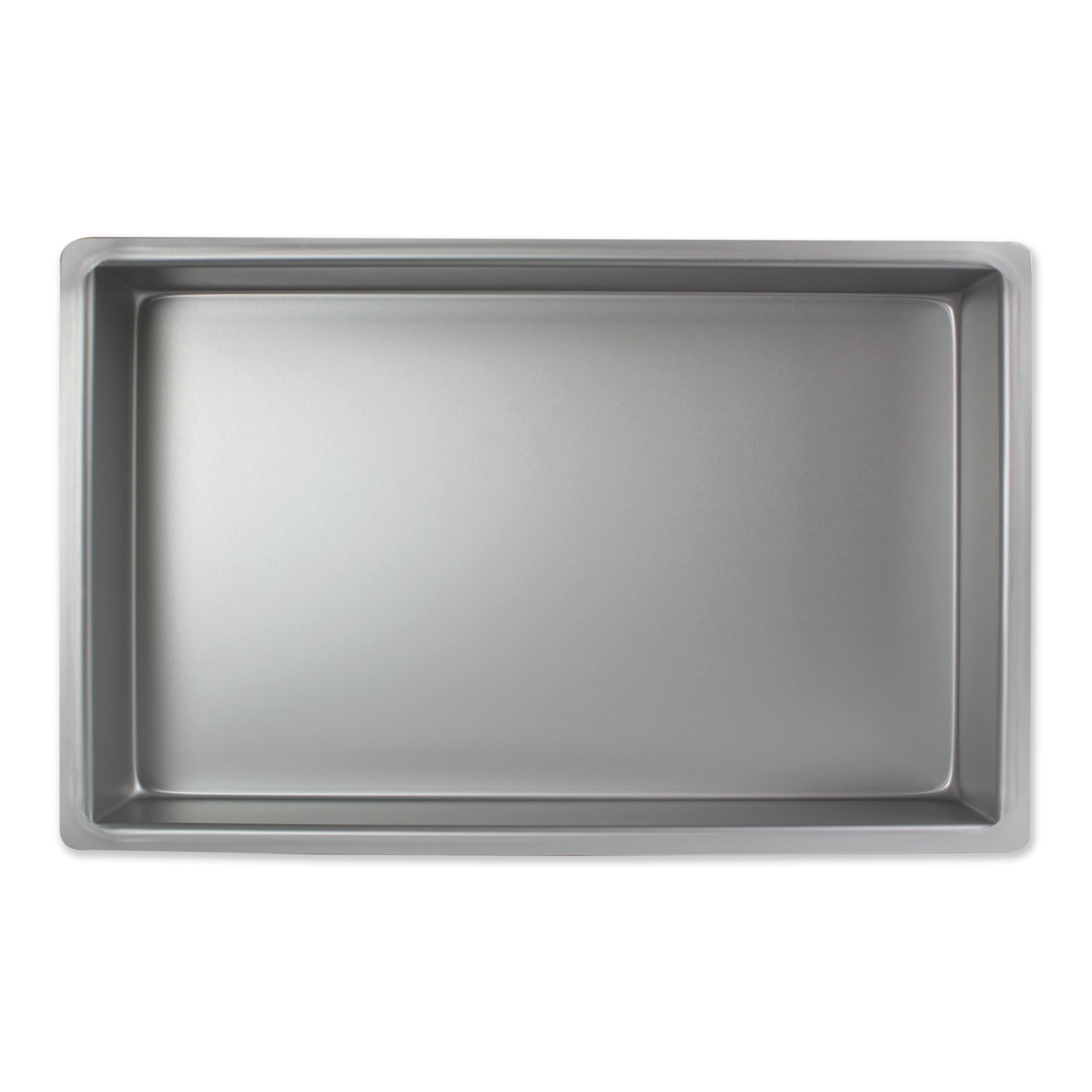 PME OBL07113 Längliche Aluminium-Backform, Silver, 17,8 x 27,9 x 7,6 cm