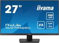 iiyama Prolite XU2794QSU-B6 68,5cm 27" VA LED-Monitor WQHD 100Hz HDMI DP USB3.2 Slim-Line FreeSync schwarz