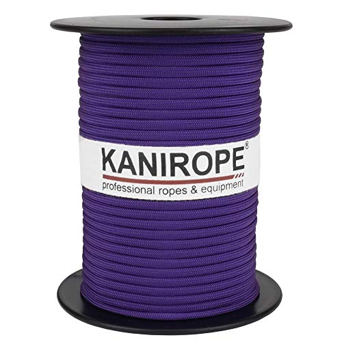Kanirope® Paracord XPRO ø3,8mm 50m Violett 32-Fach geflochten