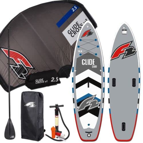 F2 Glide SURF SUP 10,2' Stand UP Paddle Board + Glide Cross Wing 4,5 QM