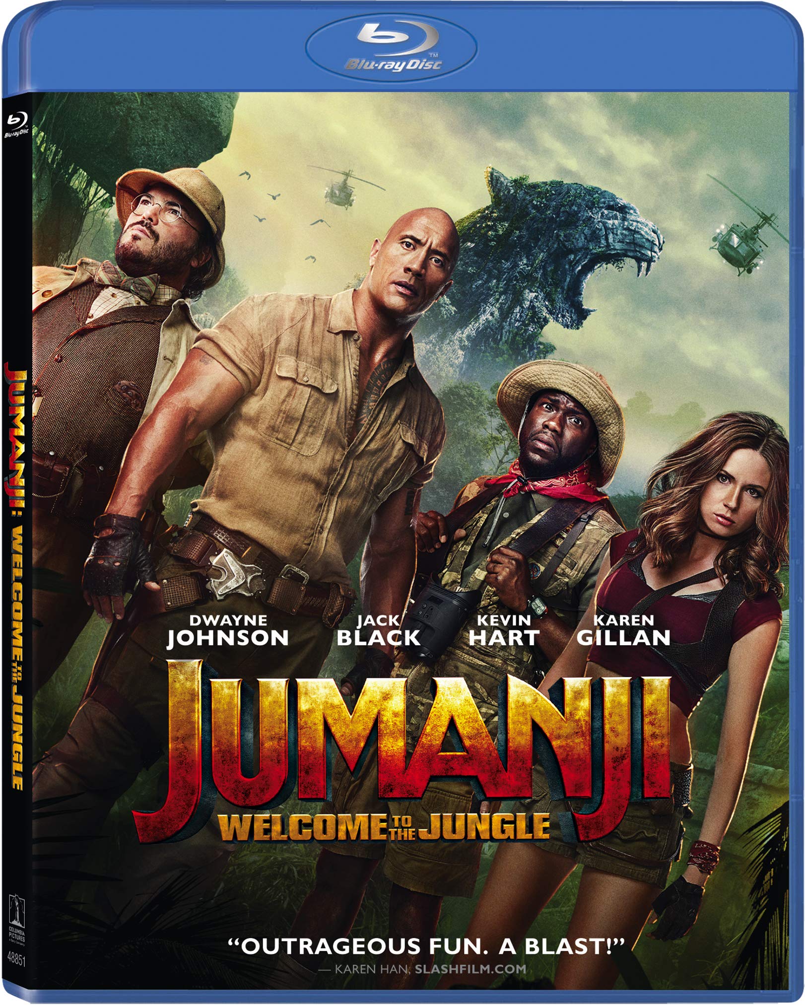 Jumanji - Welcome To The Jungle [Blu-ray] [2018] [Region Free]