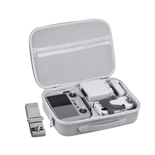 ZJRXM Mini 4 Pro Tragetasche, Tragbare Portable Reisetasche Tasche für DJI Mini 4 Pro Zubehör, Kompakte Aufbewahrungstasche für DJI Mini 4 Pro, mit Tragegurt
