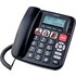 Emporia KFT20 Schnurgebundenes Seniorentelefon Freisprechen, für Hörgeräte kompatibel, Wahlwieder