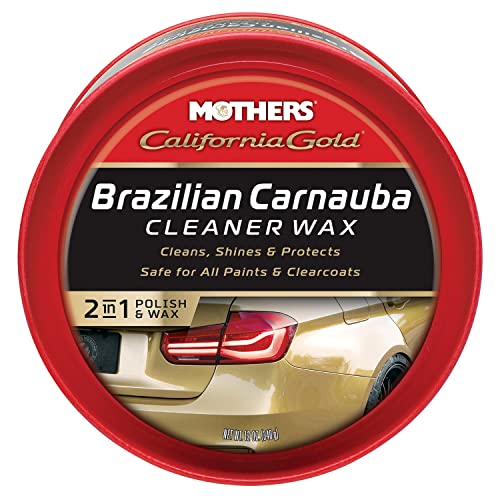 MOTHERS 05500 California Gold Pure Brazilian Carnauba Cleaner Autowachs Paste